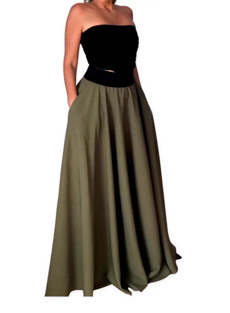 Dlouhá sukně - maxi sukně BOROS SK-L-KHA01